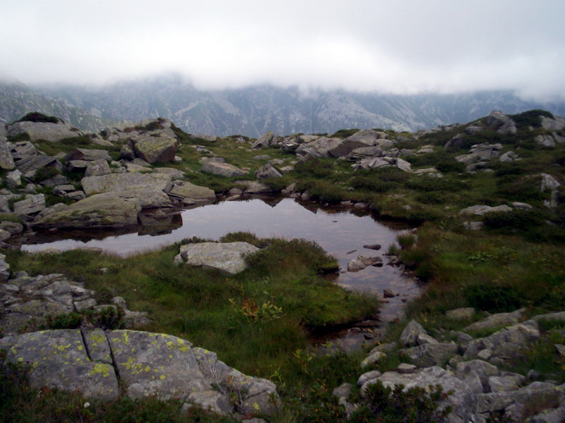Colle Mologna piccola e lago Riazzale